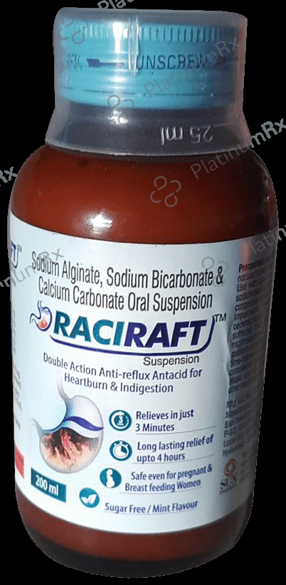 Raciraft Mint Sugar Free Oral Suspension 200ml