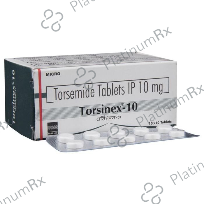 Torsinex 10mg Tablet 10s