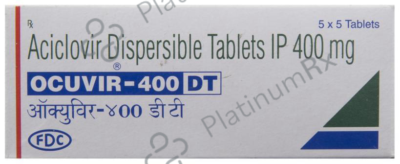 Ocuvir 400mg DT Tablet 5s