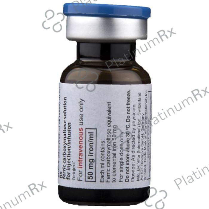 Ferinject 50mg Solution for Injection 10ml