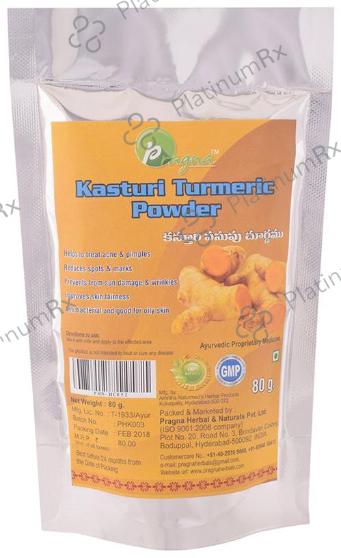 Pragna Kasturi Turmeric Powder
