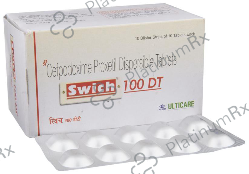 Swich 100mg DT Tablet 10s