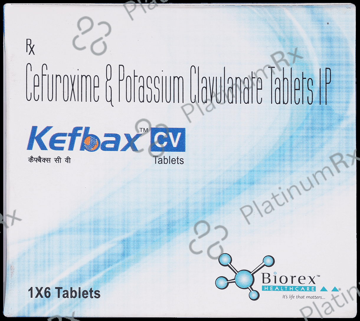 Kefbax CV 500mg/125mg Tablet