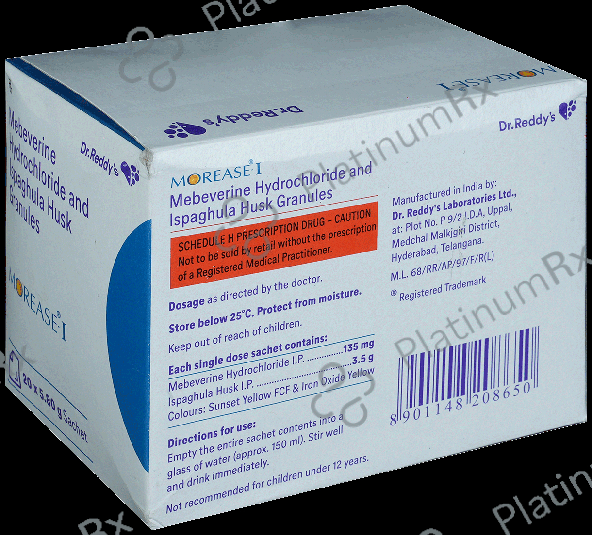 Morease I 3.5/135mg Granules 1s