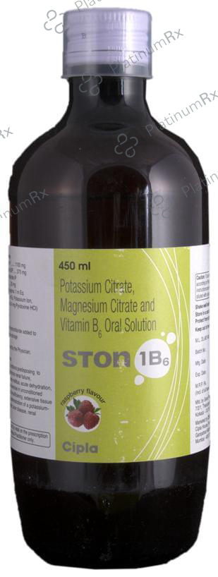 Ston 1B6 Oral Solution Raspberry 450 Oral Solution