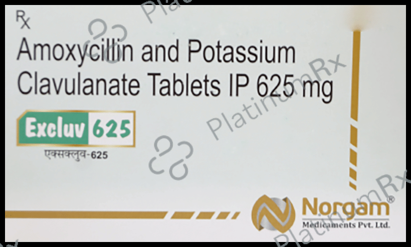 Excluv 625 Tablet