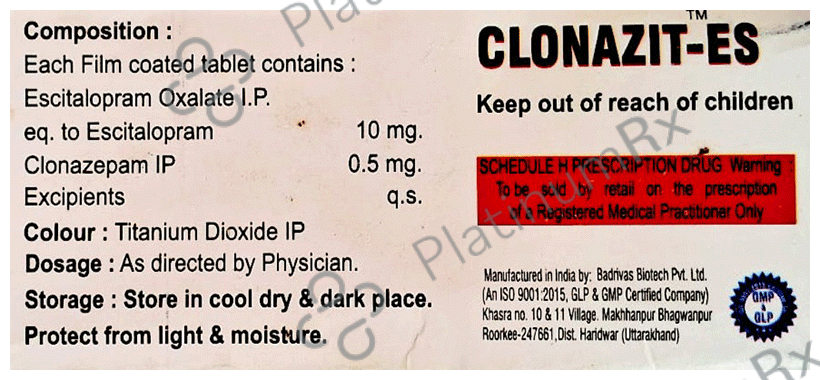 Clonazit-ES Tablet