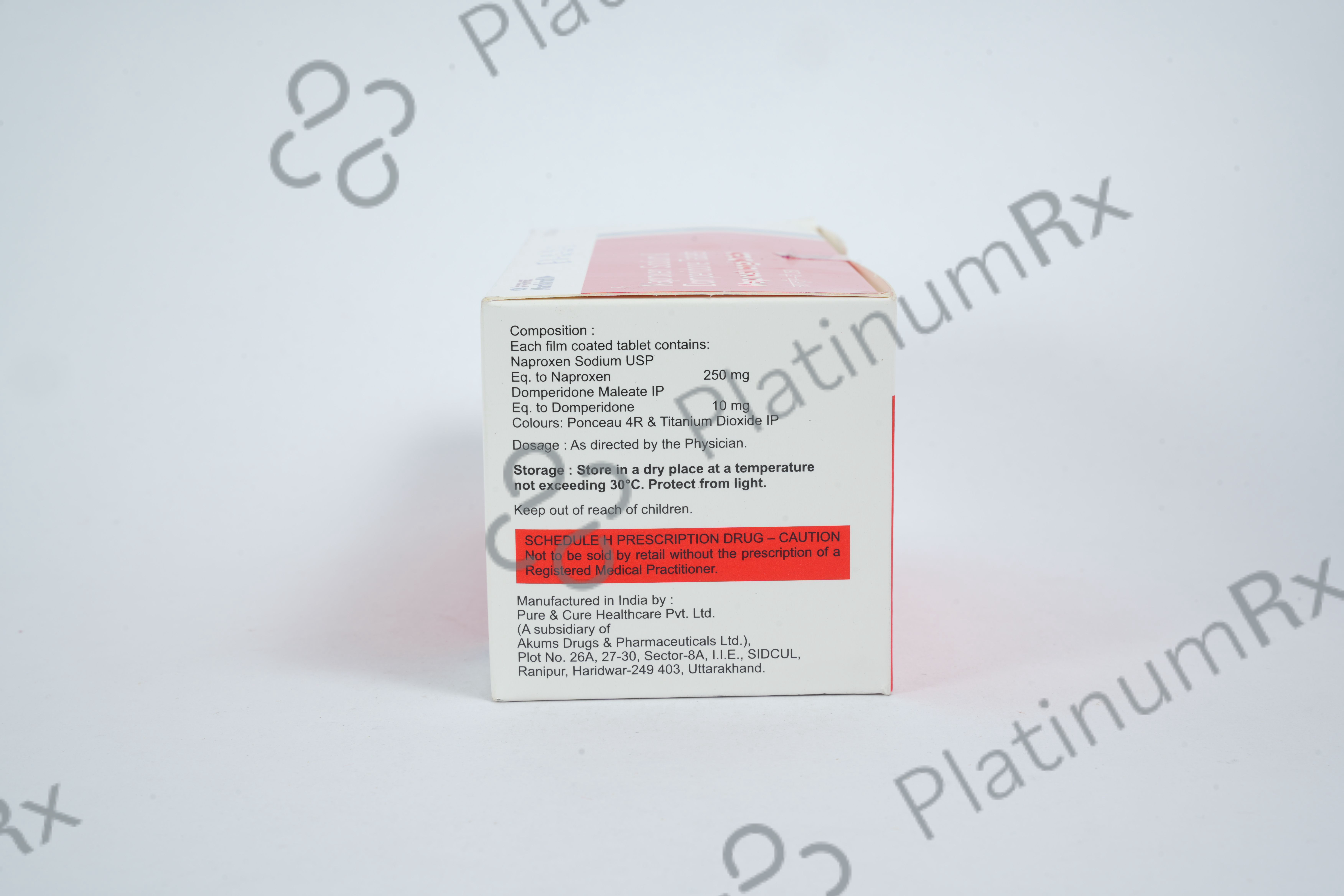 Naprostrong D 10/250mg Tablet 10s