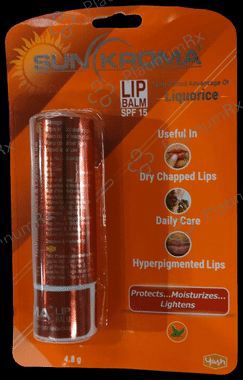 Sunkroma SPF 15 Lip Balm 4.8gm
