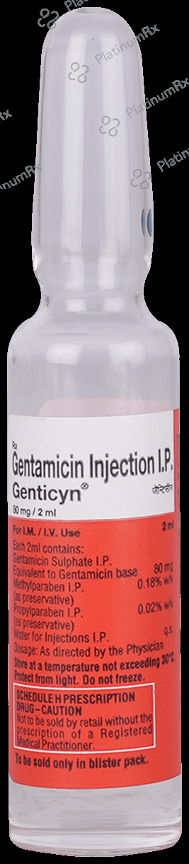 Genticyn 80mg Injection 2ml
