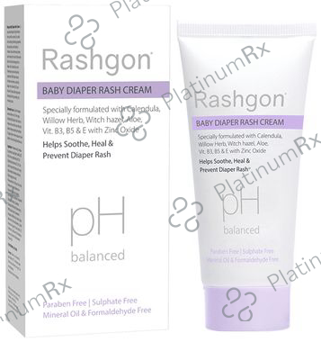 Rashgon Baby Diaper Rash Cream (50gm Each) 1 Tube