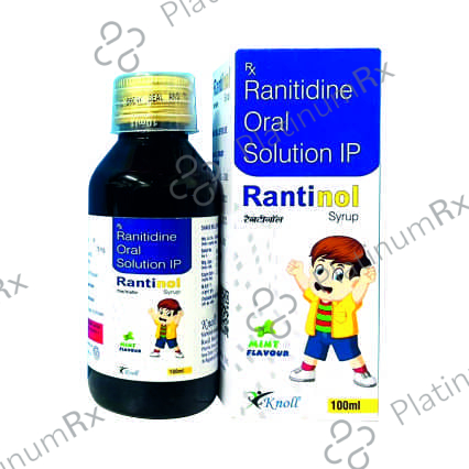 Rantinol 75mg syrup 100ml