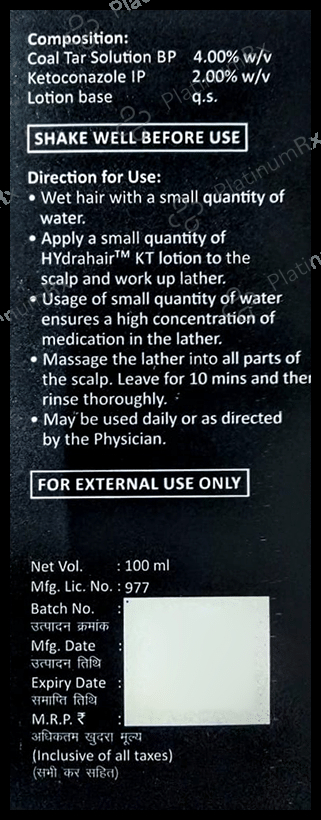 Hydrahair KT Lotion