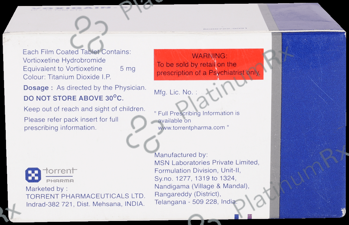 Voxigain 5mg Tablet 10s