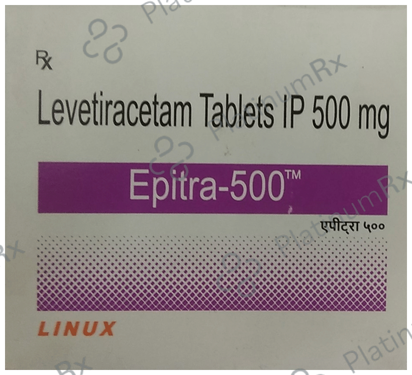 Epitra 500mg Tablet 10s