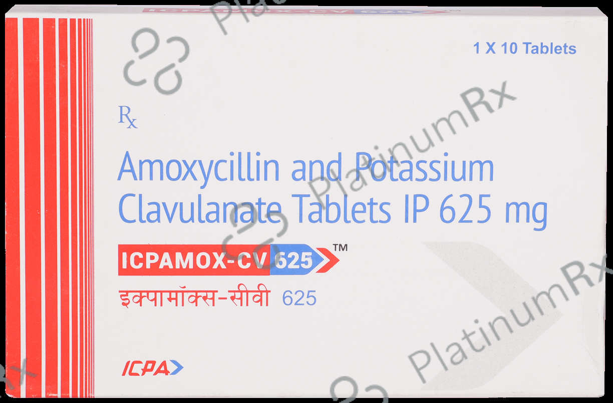 Icpamox-CV 625 Tablet