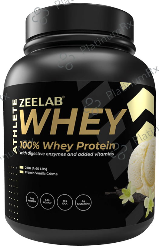 Zeelab 100% Whey Protein Powder French Vanilla Creme