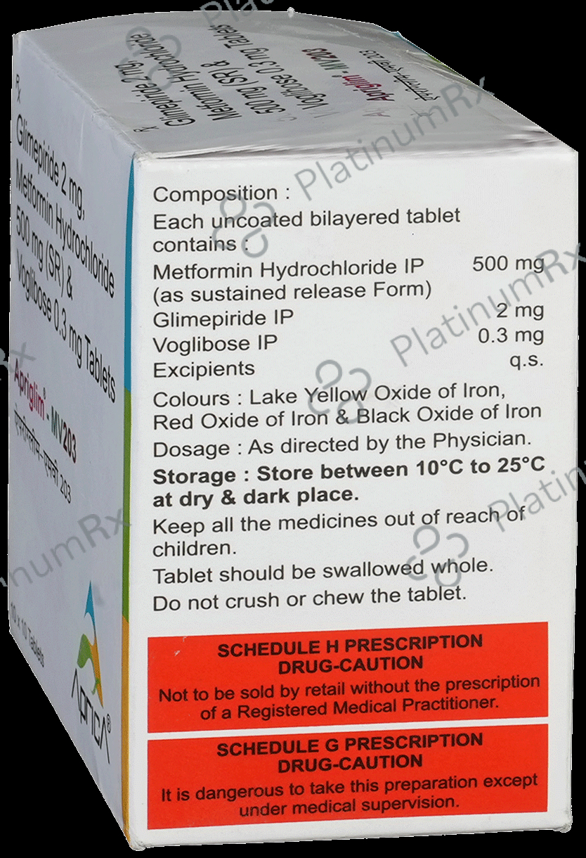 Apriglim-MV 203 Tablet SR