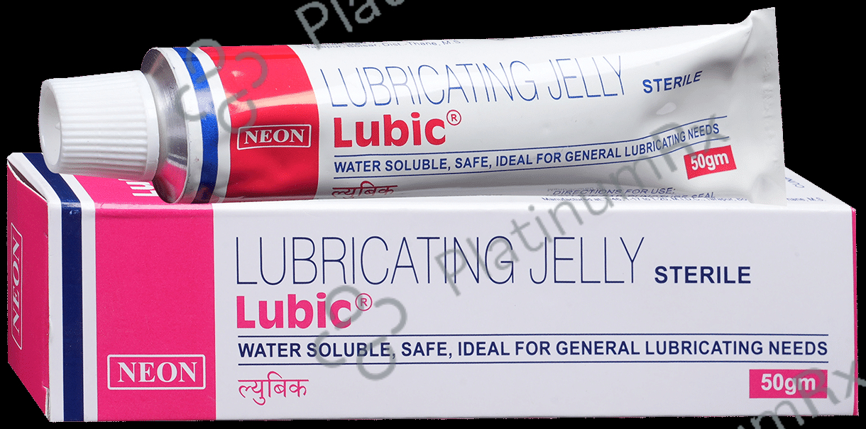 Lubic Lubricating Jelly Sterile for General Lubricating Gel 50gm