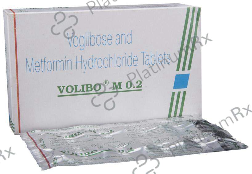 Volibo M 500/0.2mg Tablet 10s