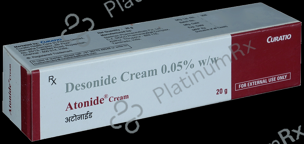 Atonide 0.05% Cream 20gm