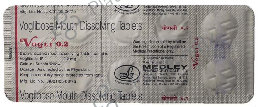 Vogli 0.2mg Tablet MD 10s