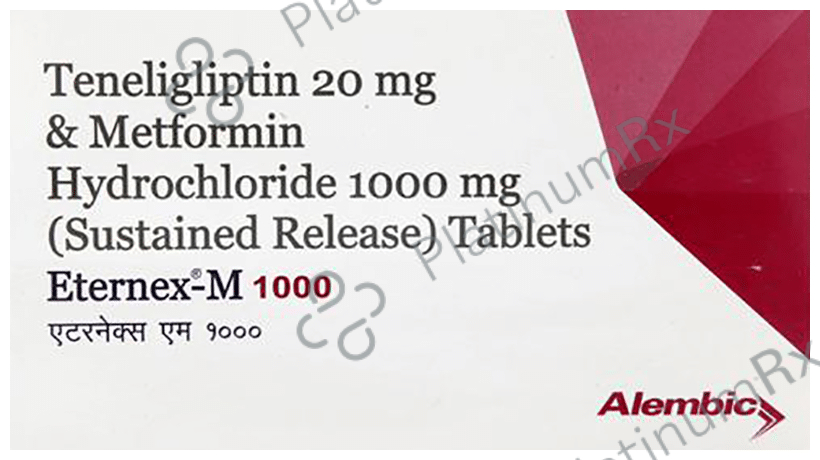 Eternex M 1000/20mg Tablet SR 10s