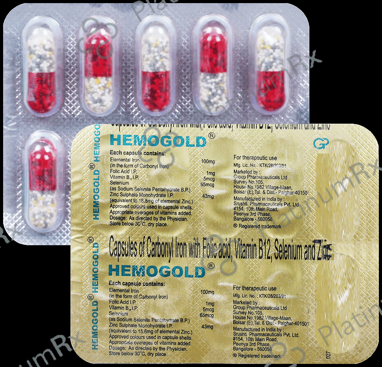 Hemogold Capsule 10s