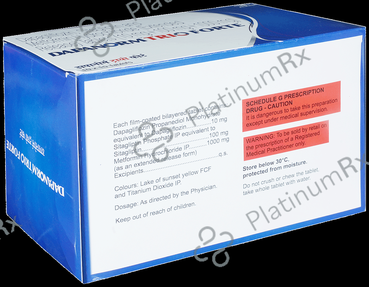 Dapanorm Trio Forte Tablet ER 10s