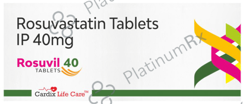 Rosuvil 40mg Tablet