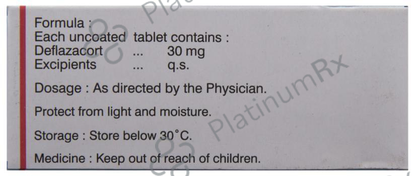 Eticort 30 Tablet 6 Tablet