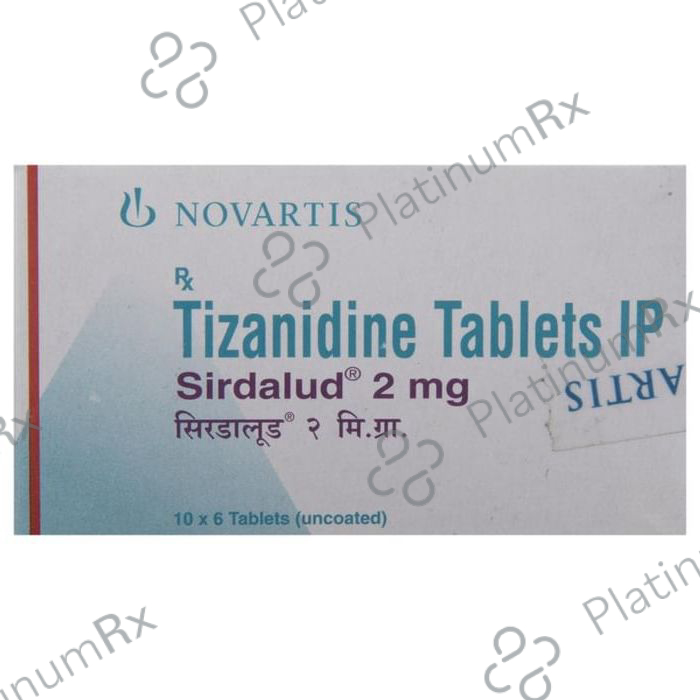 Sirdalud 2mg Tablet