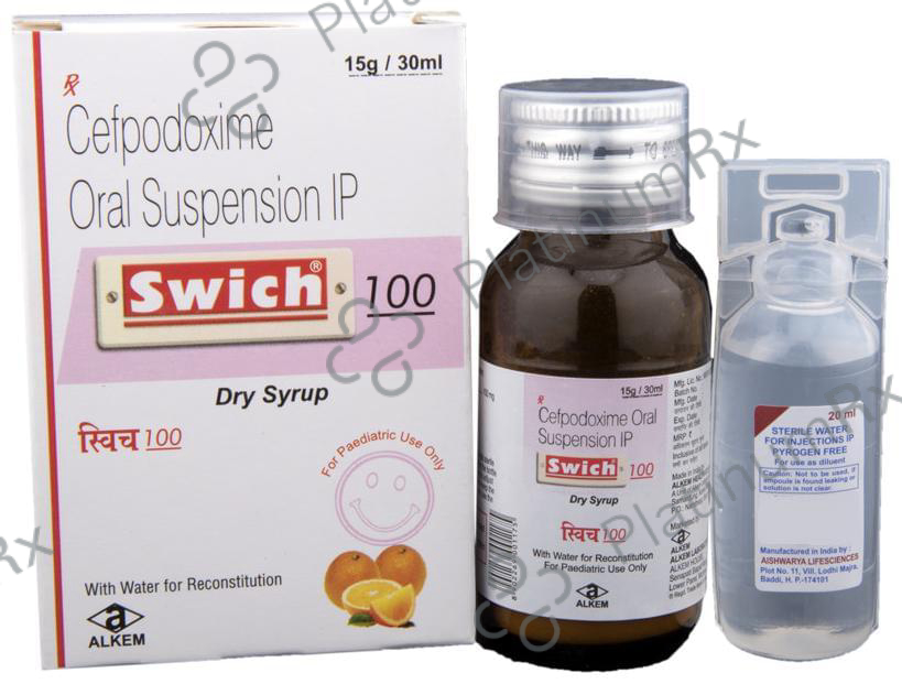 Swich 100mg Dry Syrup 30ml
