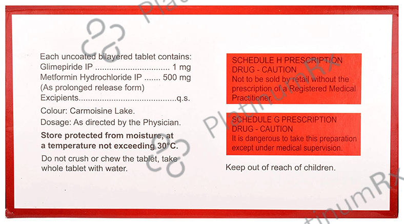 Glucoryl-M 1 Tablet PR