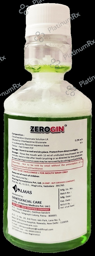 Zerogin Mouth Wash