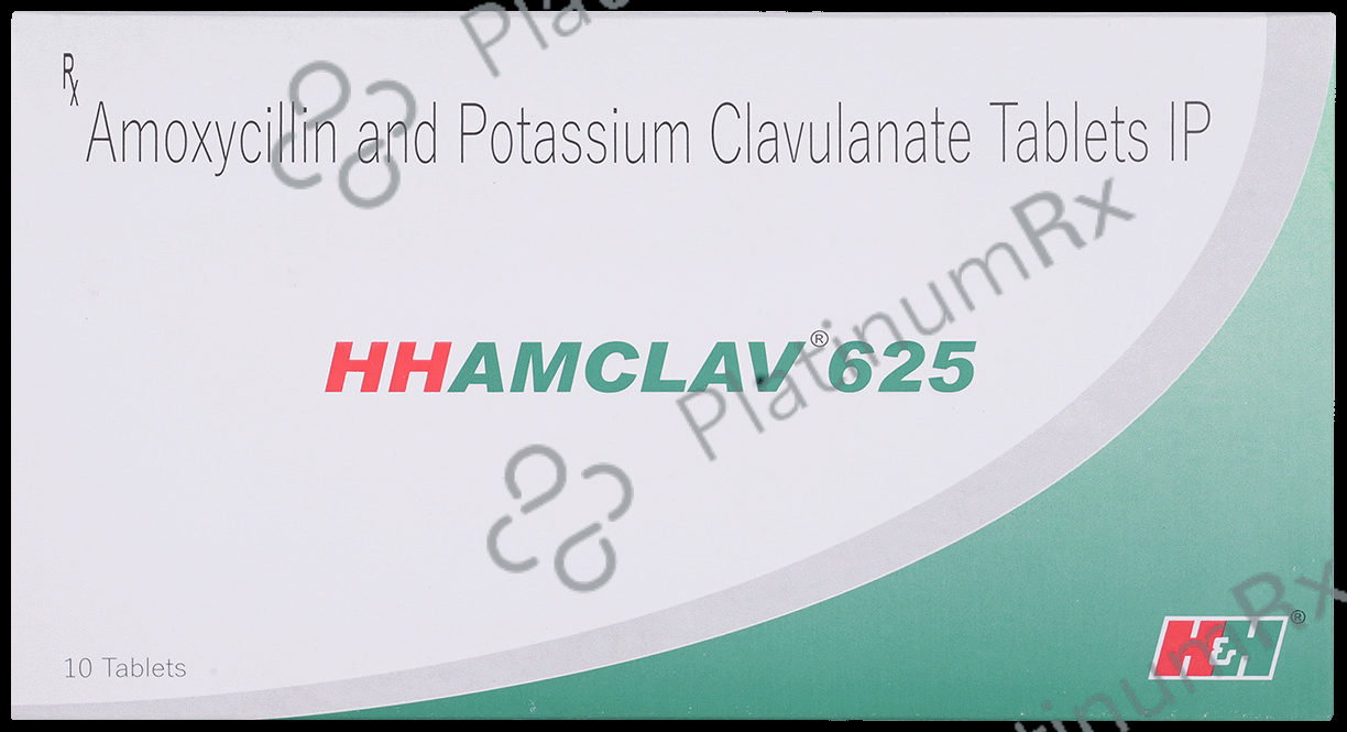 Hhamclav 500/125mg Tablet 10s