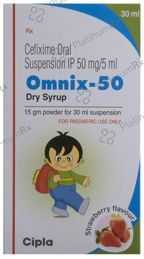Omnix 50mg Dry Syrup 30ml