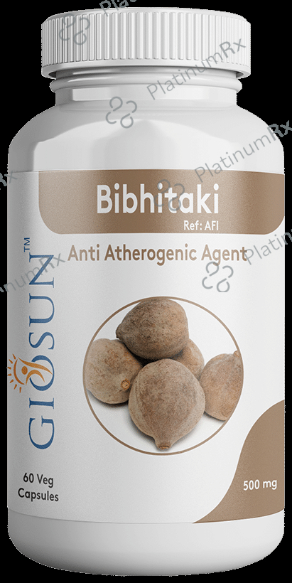 Giosun Bibhitaki 500mg Veg Capsule