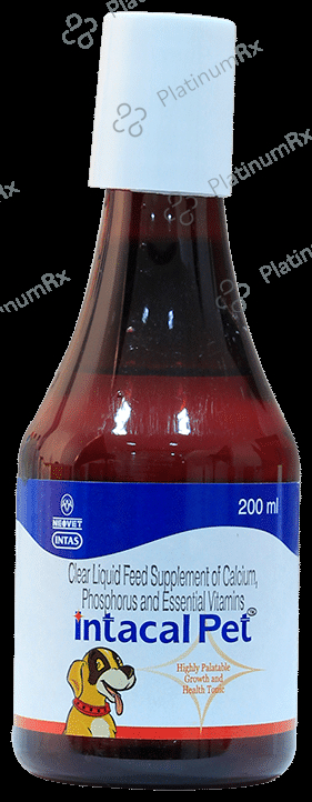 Intacal Pet Syrup 200 ml