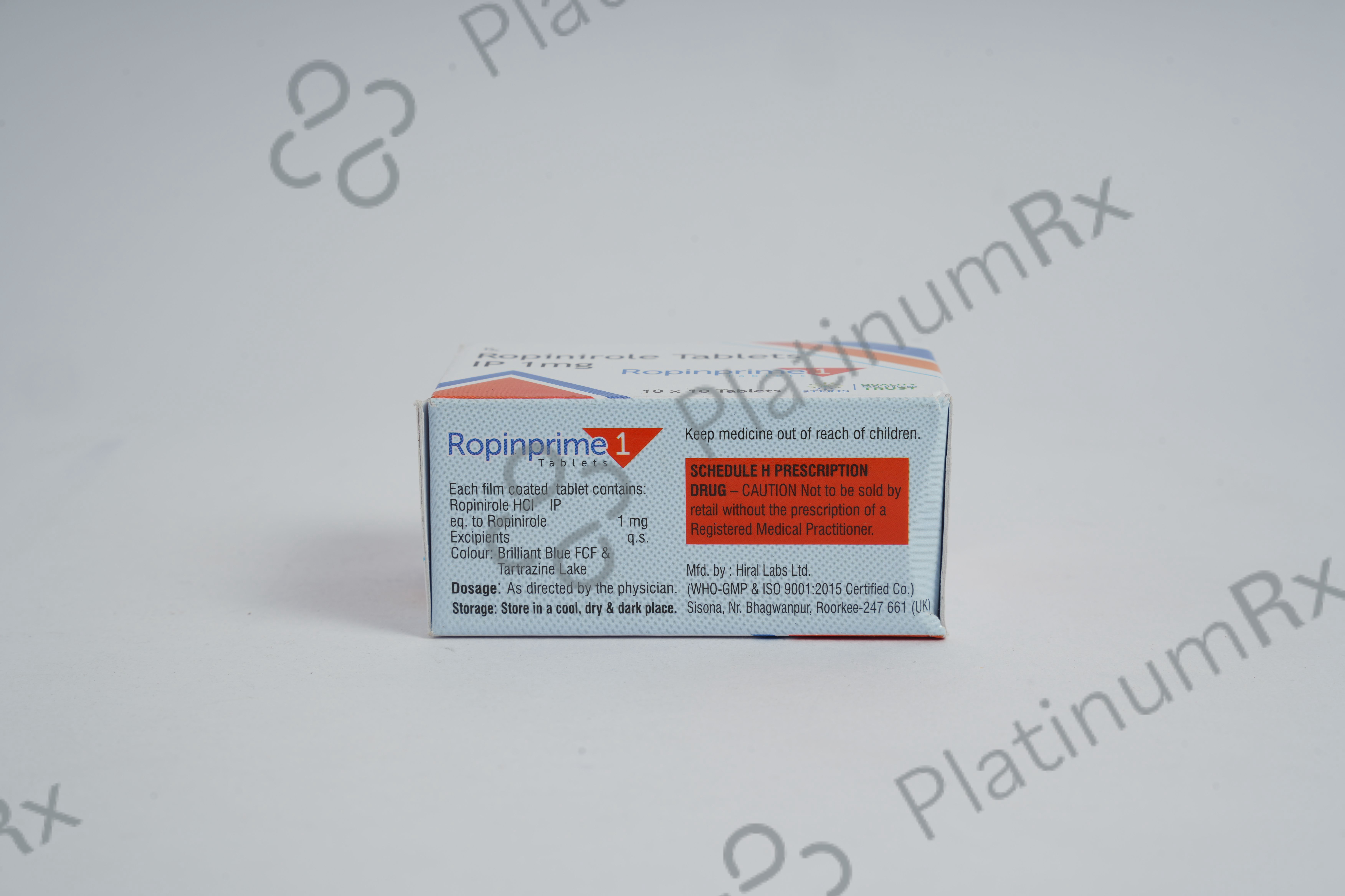 Ropinprime 1mg Tablet 10s