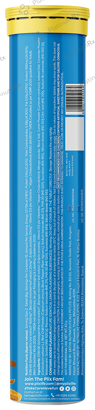 Plix Calma Sutra Effervescent Tablet Lemon Twist