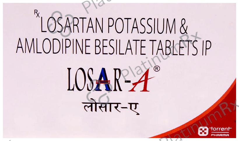 Losar A 5/50mg Tablet 15s