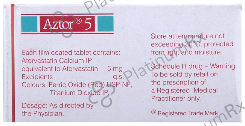 Aztor 5mg Tablet 15s