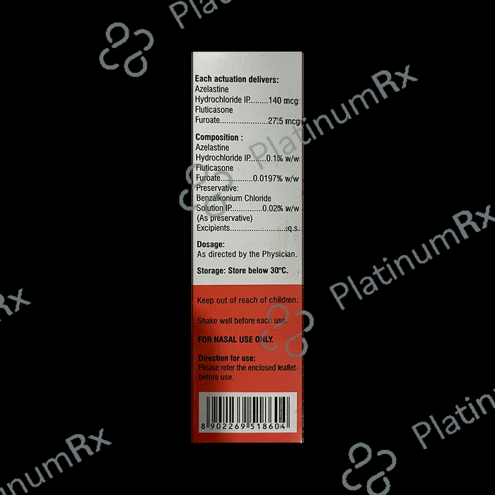 Freeair AZ Nasal Spray 140/27.5mcg 70MDI