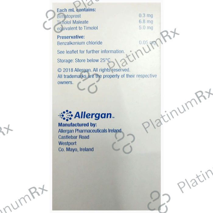 Ganfort Eye Drop 3ml
