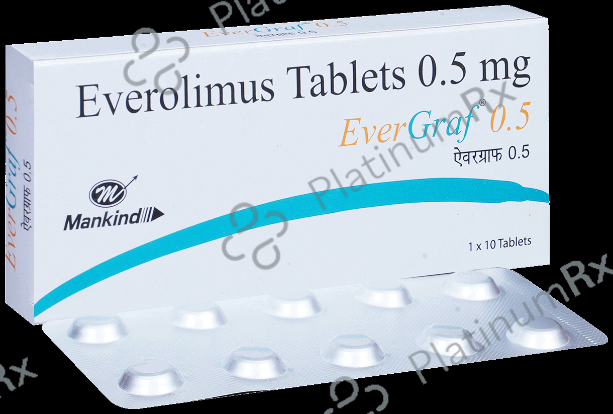 Evergraf 0.5mg Tablet