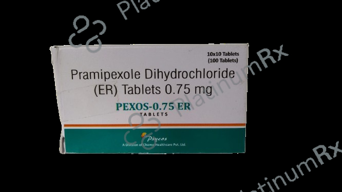 Pexos 0.75mg Tablet 10s