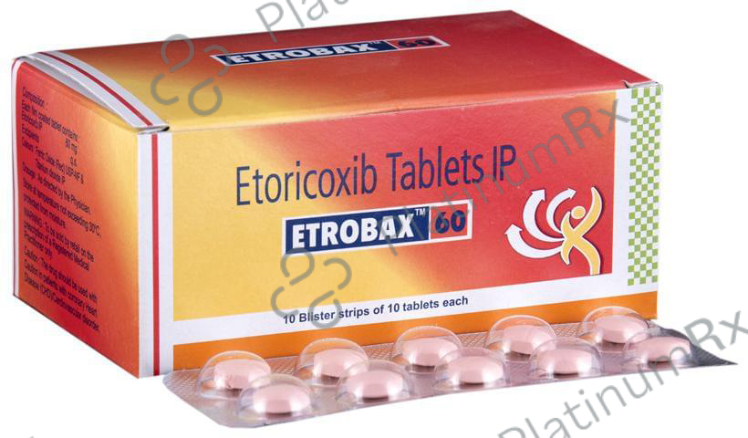Etrobax 60mg Tablet 10s