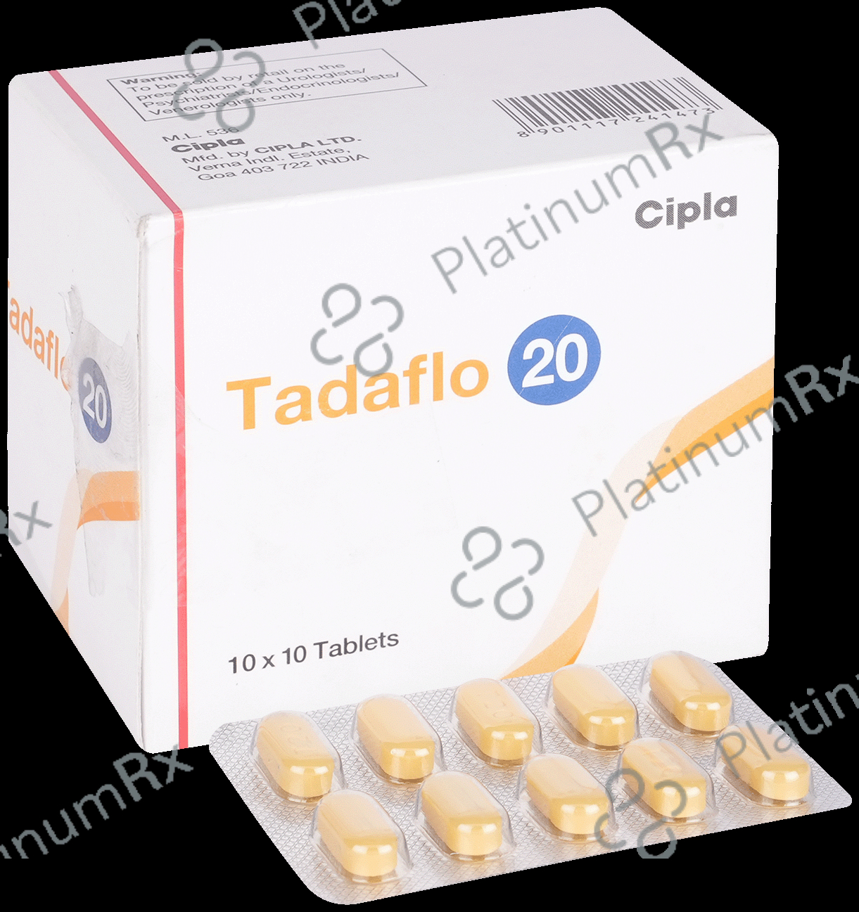 Tadaflo 20mg Tablet 10s