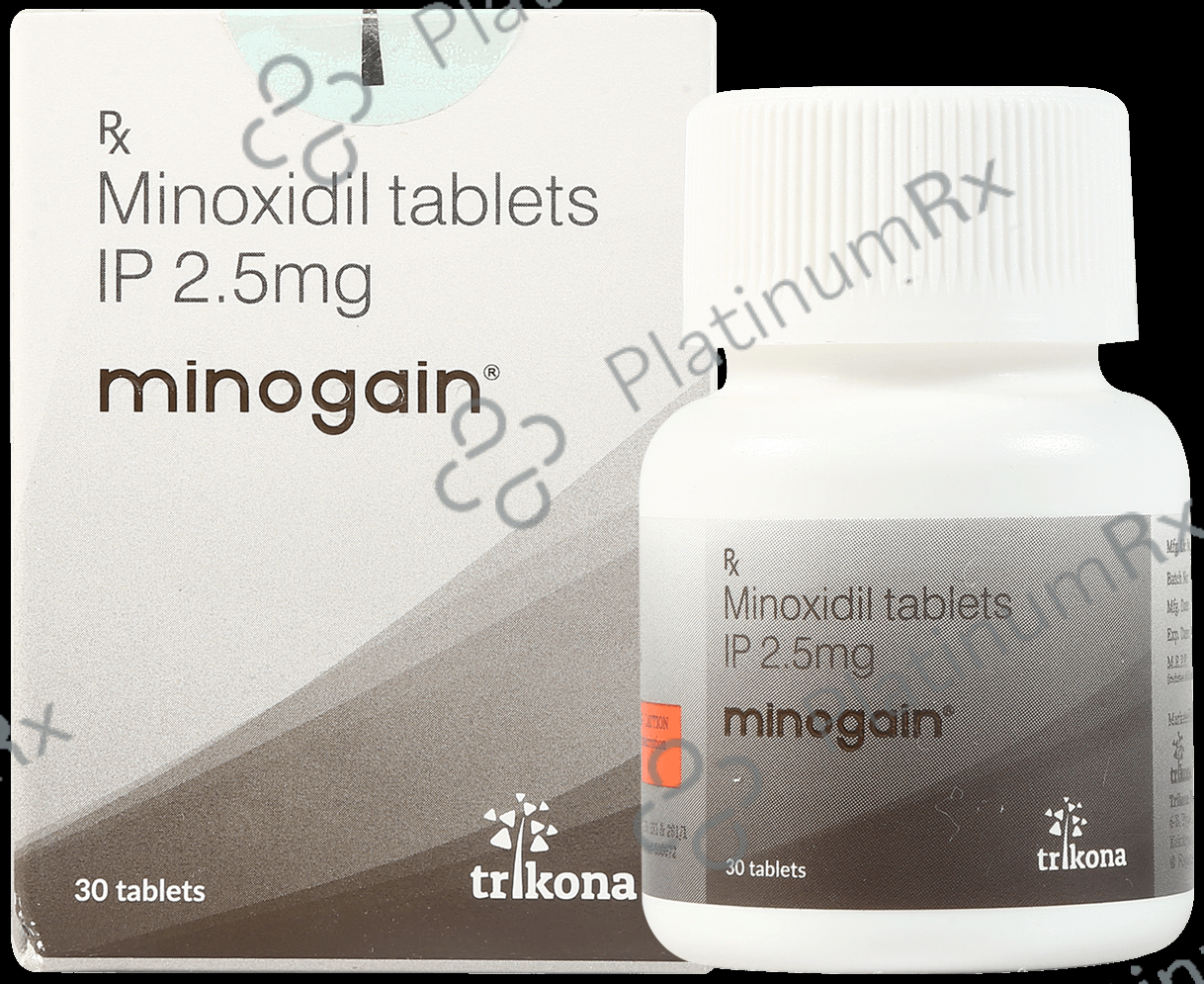 Minogain 2.5mg Tablet 30s
